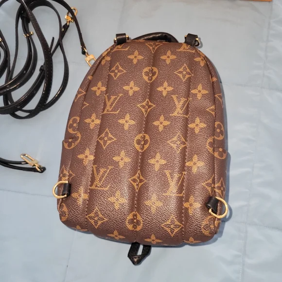 Louis Vuitton Palm SPRINGS Mini Brown Monogram Backpack - Picture 9 of 15